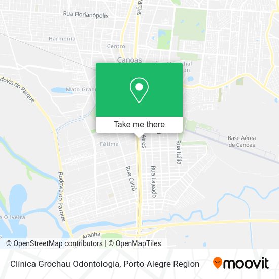 Clínica Grochau Odontologia map