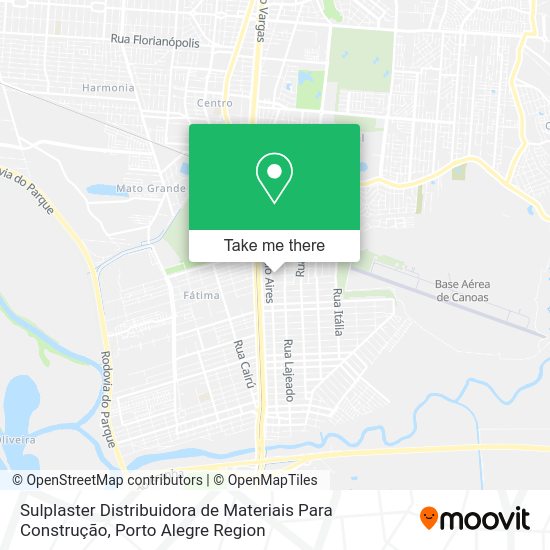 Sulplaster Distribuidora de Materiais Para Construção map