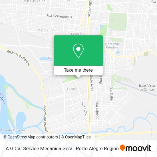 A G Car Service Mecânica Geral map