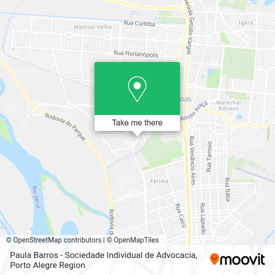 Paula Barros - Sociedade Individual de Advocacia map