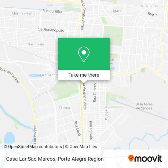 Casa Lar São Marcos map