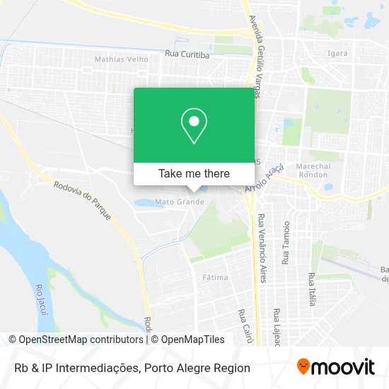 Rb & IP Intermediações map