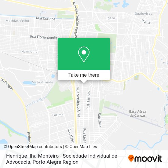 Henrique Ilha Monteiro - Sociedade Individual de Advocacia map