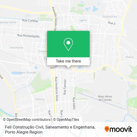 Fell Construção Civil, Saneamento e Engenharia map