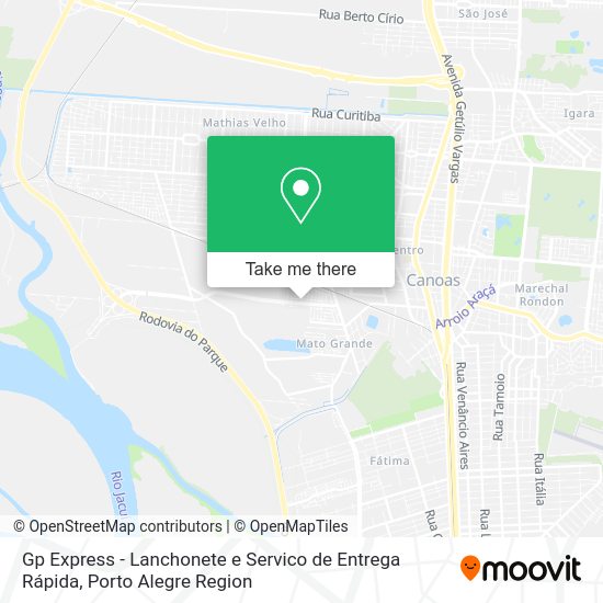 Gp Express - Lanchonete e Servico de Entrega Rápida map