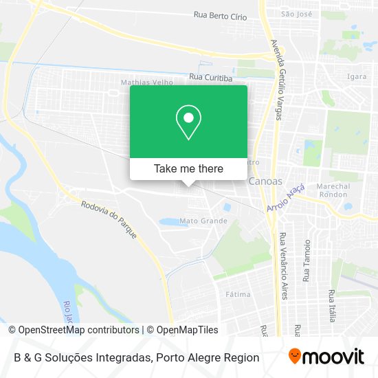 B & G Soluções Integradas map
