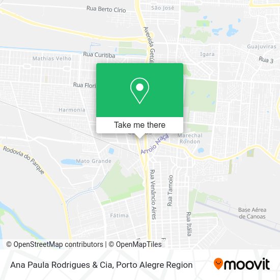 Ana Paula Rodrigues & Cia map