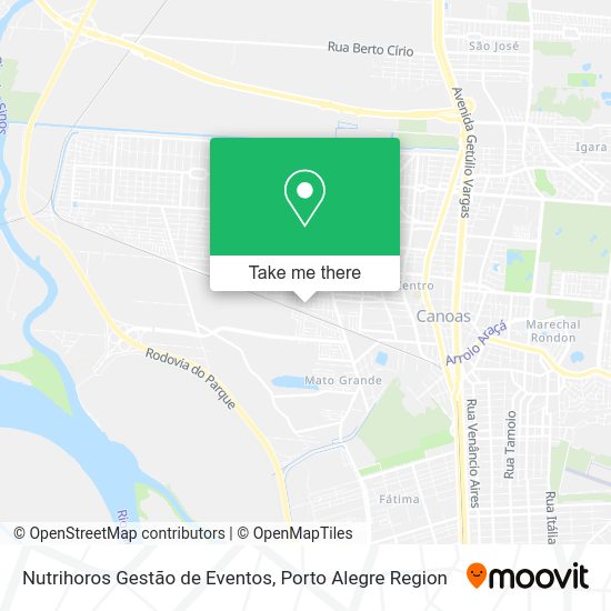 Nutrihoros Gestão de Eventos map