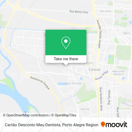 Cartão Desconto Meu Dentista map