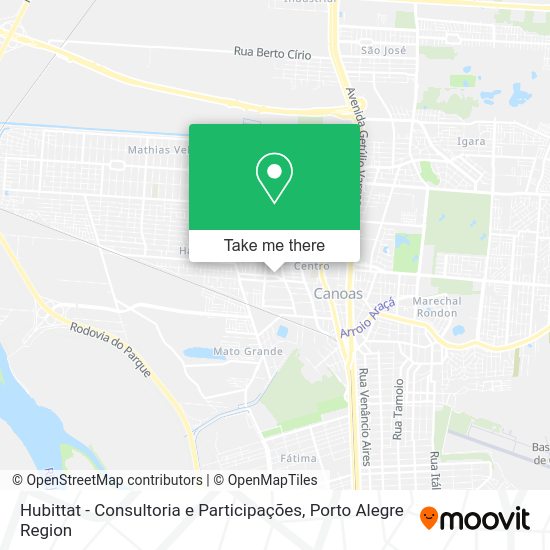 Hubittat - Consultoria e Participações map