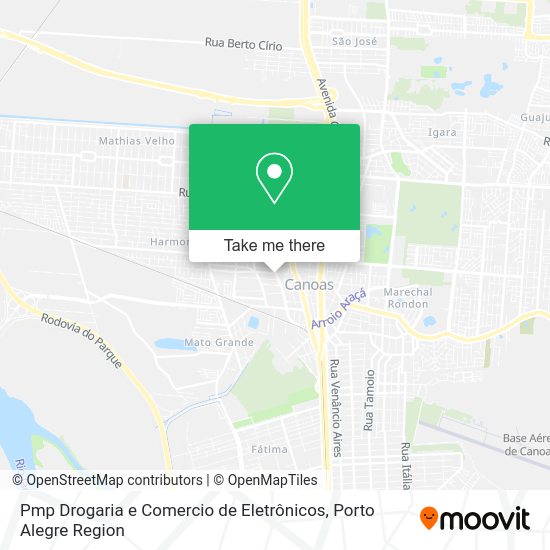 Pmp Drogaria e Comercio de Eletrônicos map