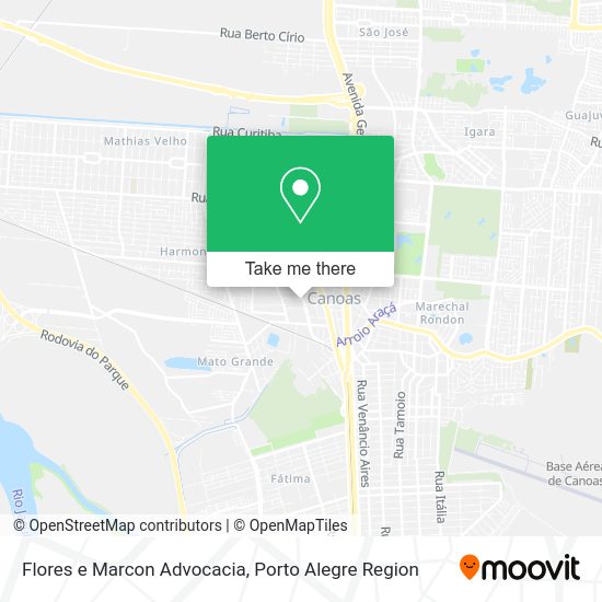 Flores e Marcon Advocacia map