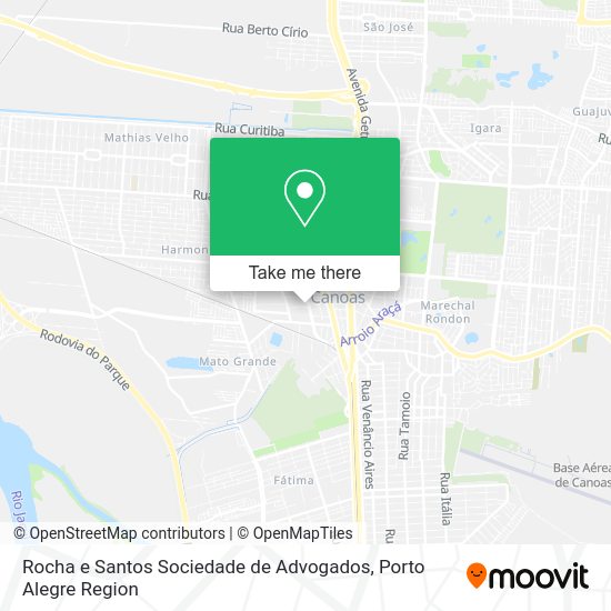 Rocha e Santos Sociedade de Advogados map