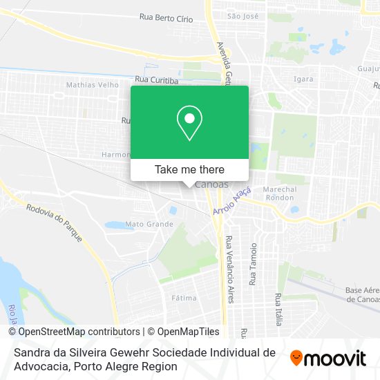 Sandra da Silveira Gewehr Sociedade Individual de Advocacia map