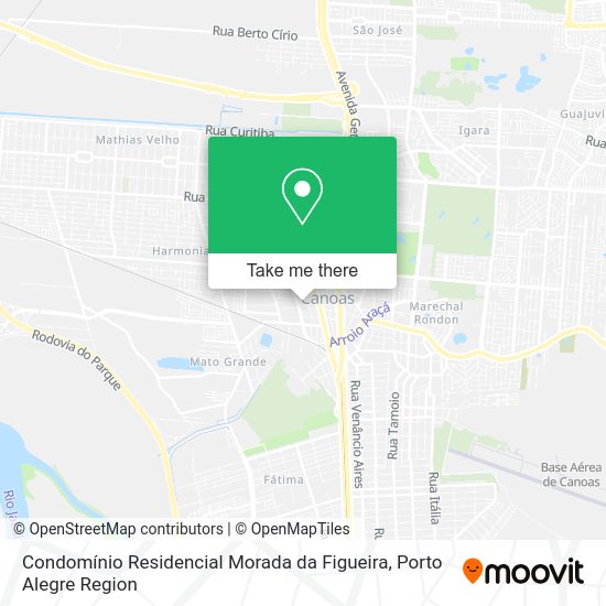 Condomínio Residencial Morada da Figueira map