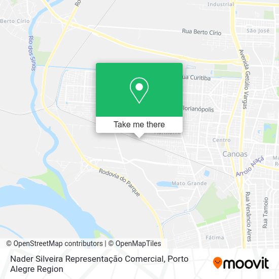 Nader Silveira Representação Comercial map
