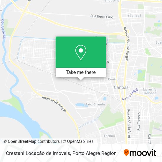 Crestani Locação de Imoveis map