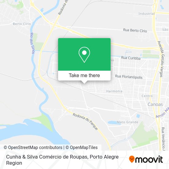 Cunha & Silva Comércio de Roupas map