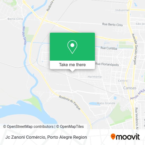 Jc Zanoni Comércio map