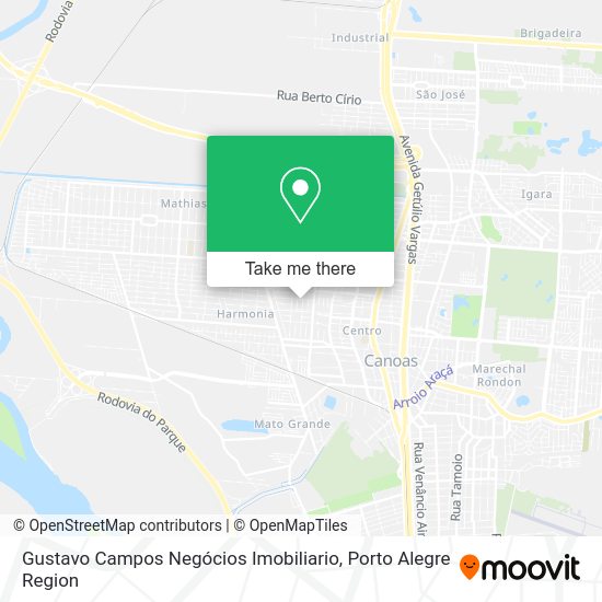 Gustavo Campos Negócios Imobiliario map
