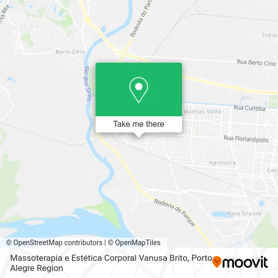 Massoterapia e Estética Corporal Vanusa Brito map