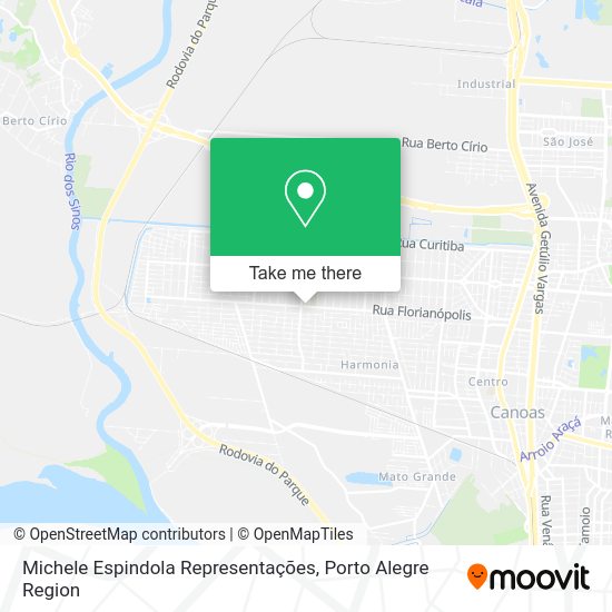 Michele Espindola Representações map