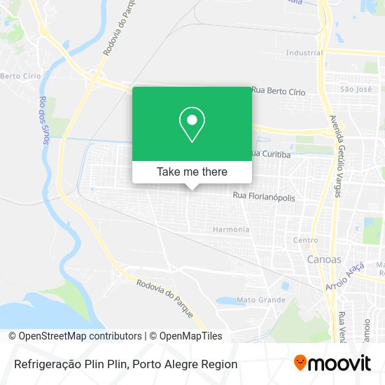 Refrigeração Plin Plin map