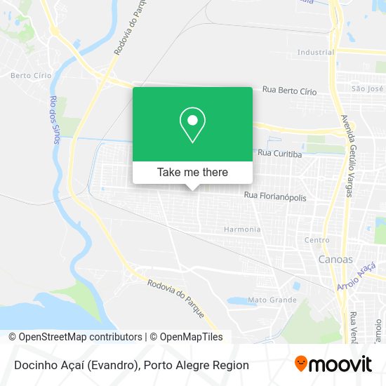 Docinho Açaí (Evandro) map