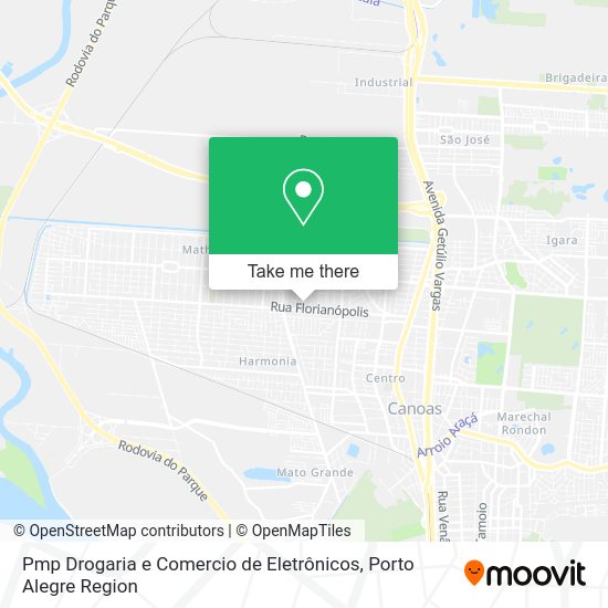 Pmp Drogaria e Comercio de Eletrônicos map
