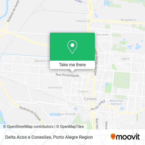 Delta Acos e Conexões map