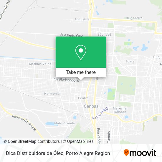 Dica Distribuidora de Óleo map