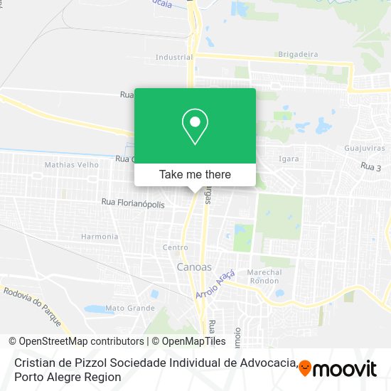 Cristian de Pizzol Sociedade Individual de Advocacia map