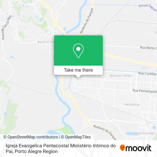 Igreja Evangelica Pentecostal Ministério Intimos do Pai map