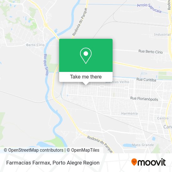 Farmacias Farmax map