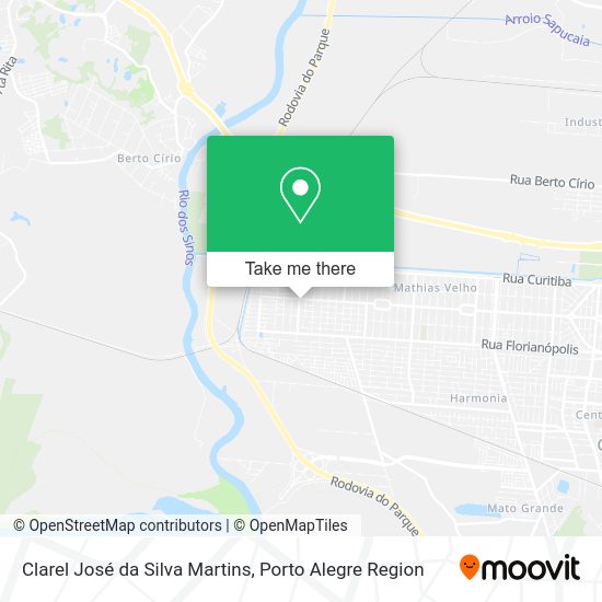 Clarel José da Silva Martins map