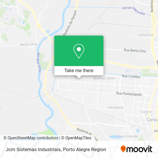 Jcm Sistemas Industriais map