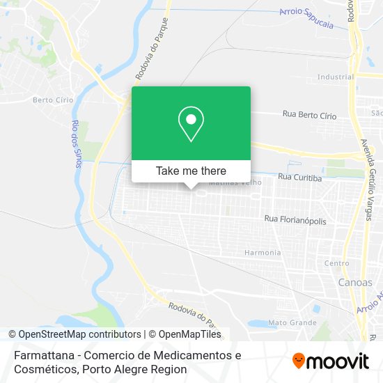 Farmattana - Comercio de Medicamentos e Cosméticos map