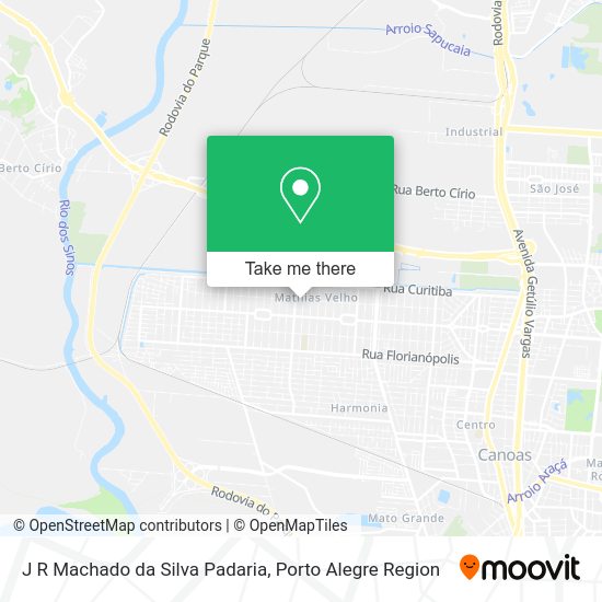J R Machado da Silva Padaria map
