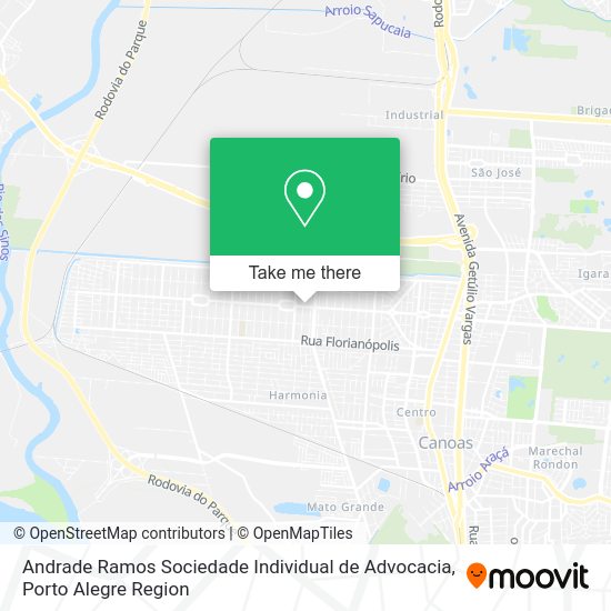 Andrade Ramos Sociedade Individual de Advocacia map