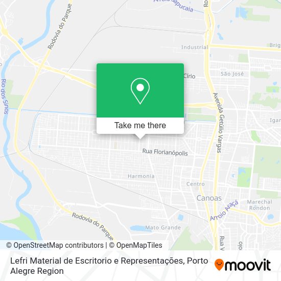 Lefri Material de Escritorio e Representações map