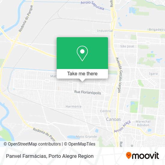 Panvel Farmácias map