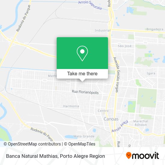 Banca Natural Mathias map