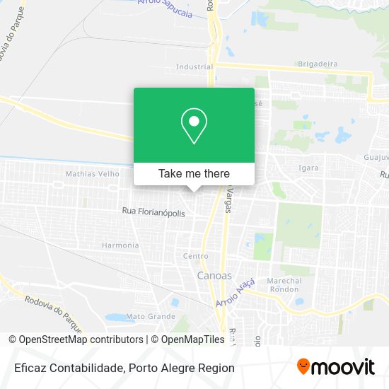 Eficaz Contabilidade map