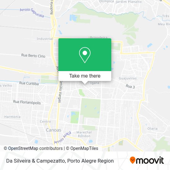 Da Silveira & Campezatto map