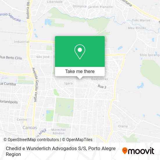 Chedid e Wunderlich Advogados S / S map