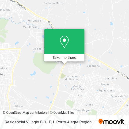 Residencial Villagio Blu - Pj1 map