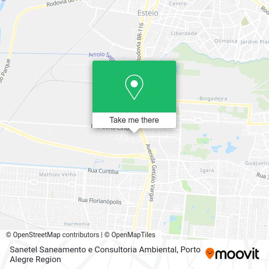 Sanetel Saneamento e Consultoria Ambiental map