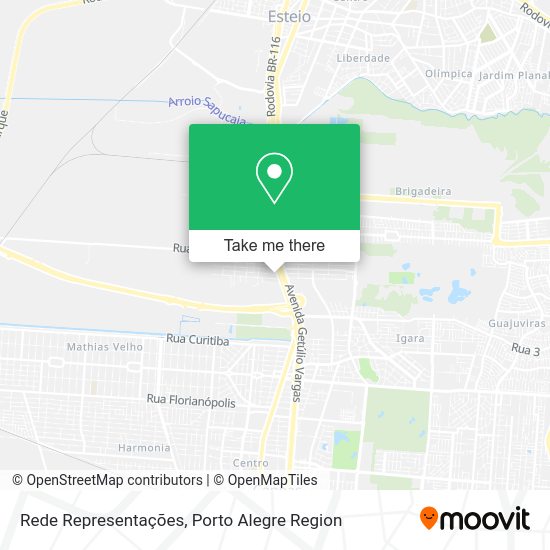 Rede Representações map