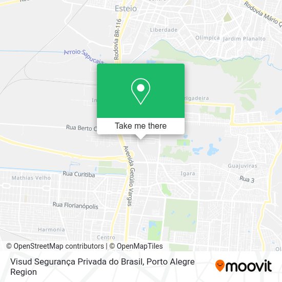 Visud Segurança Privada do Brasil map