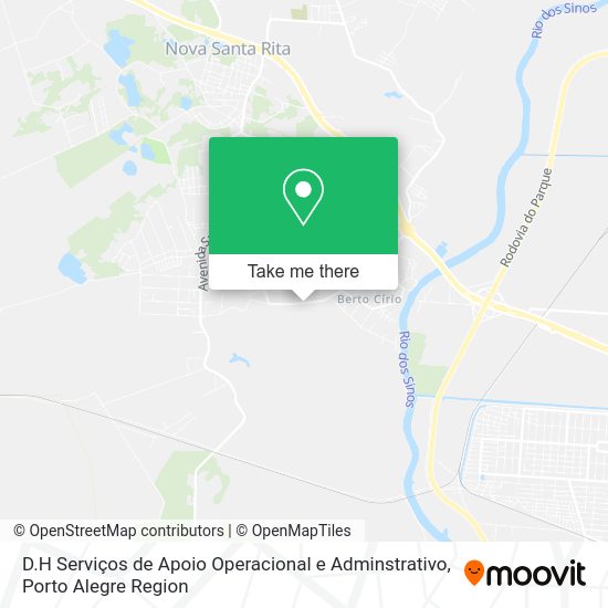 D.H Serviços de Apoio Operacional e Adminstrativo map